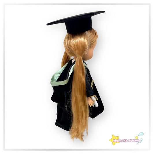 Graduation Plush Costume (16” Doll)