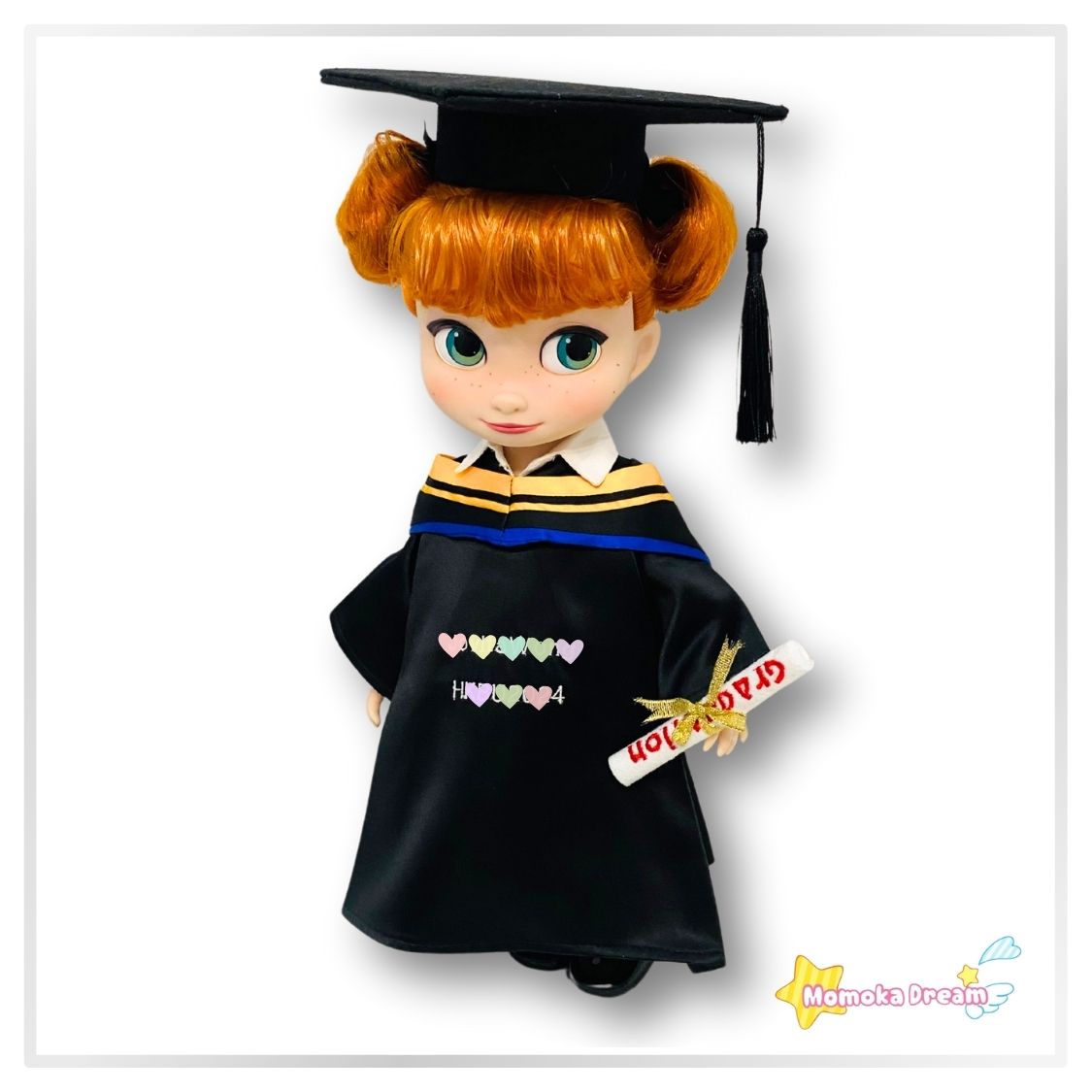Graduation Plush Costume (16” Doll)