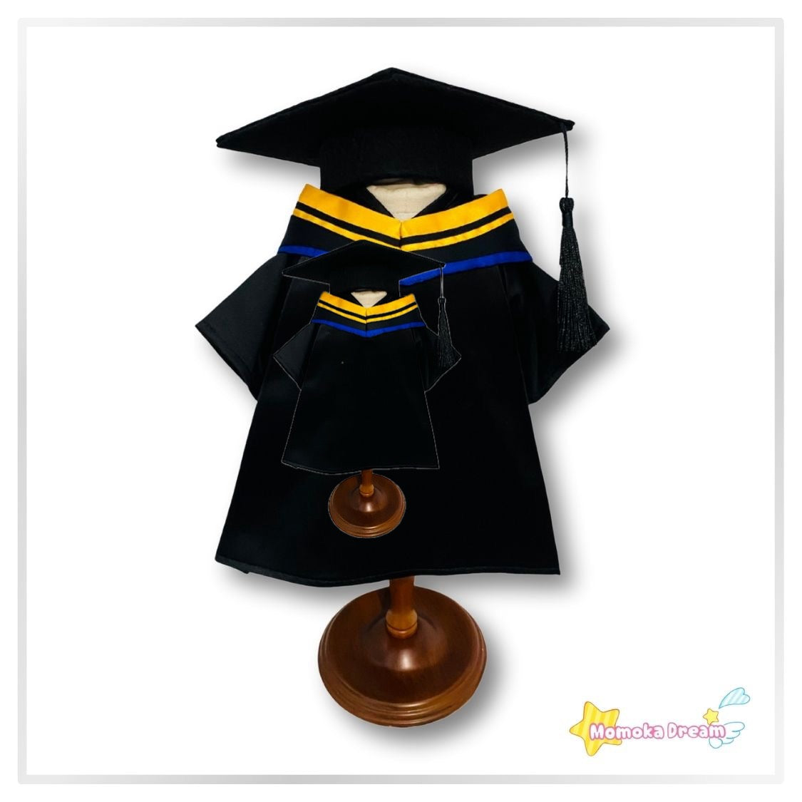 Graduation Plush Costume (16” Doll)