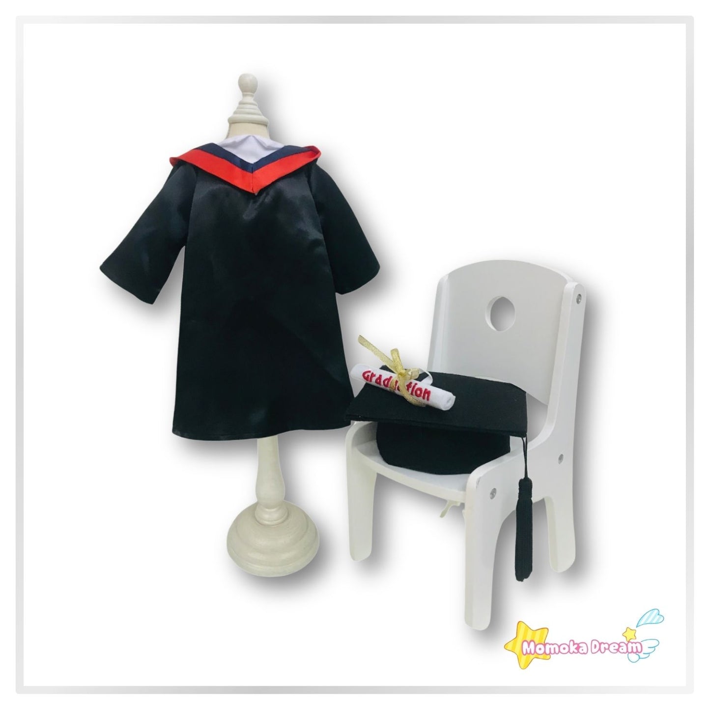 Custom Plushie Graduation Gown Service (Message for Quote)
