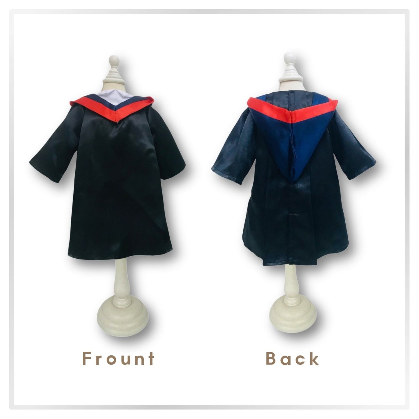 Custom Plushie Graduation Gown Service (Message for Quote)