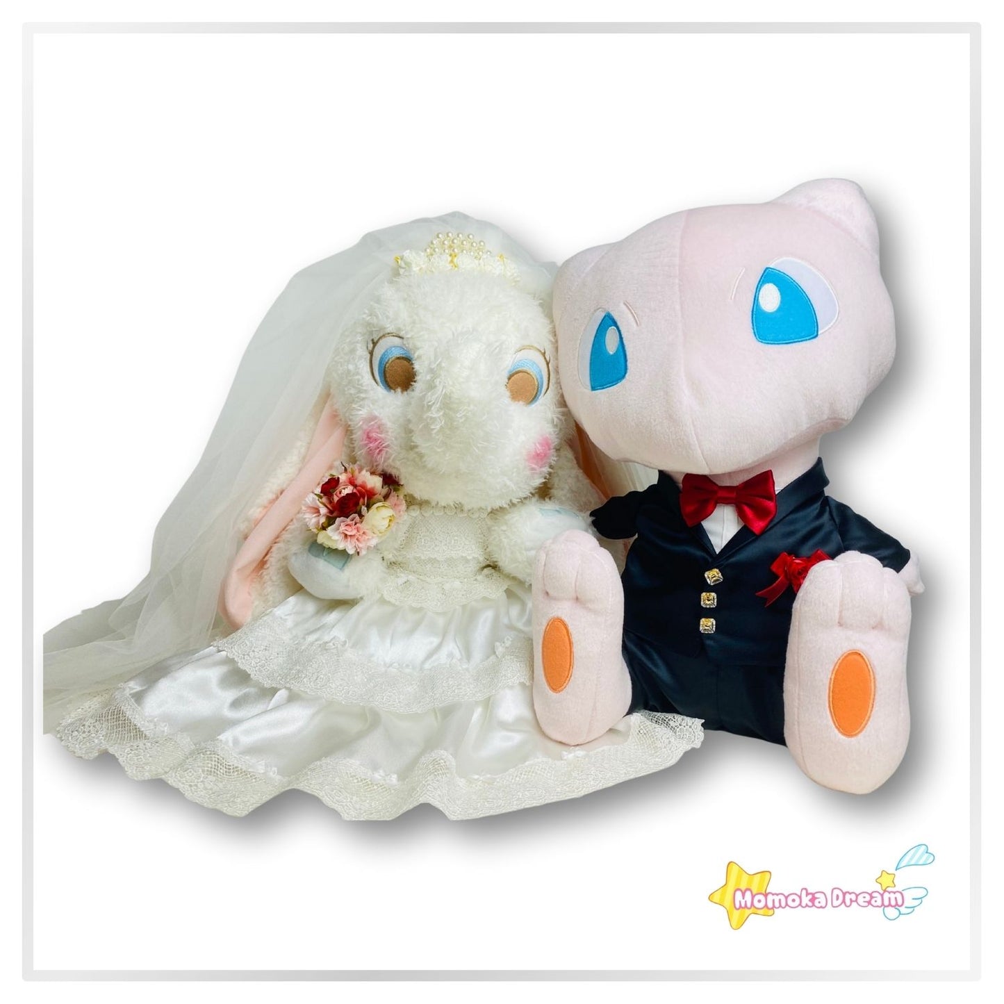 Custom Dumbo & Mew Wedding Outfits
