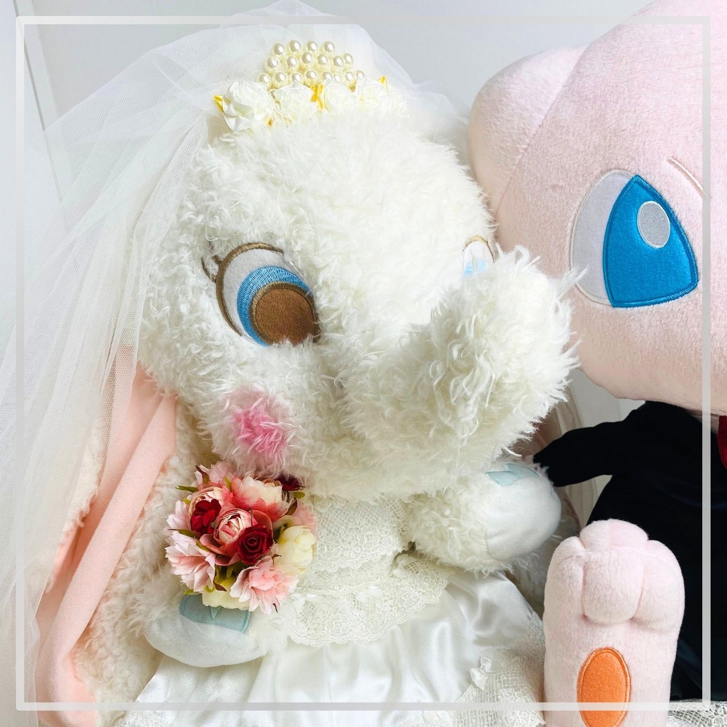 Custom Dumbo & Mew Wedding Outfits